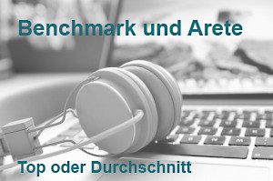 benchmark und arete  top oder durchschnitt