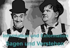 information und exformation